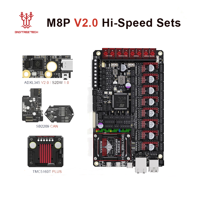 3D Printing Klipper - BTT SB2209 m8m8p V2.0 kontrol panosu