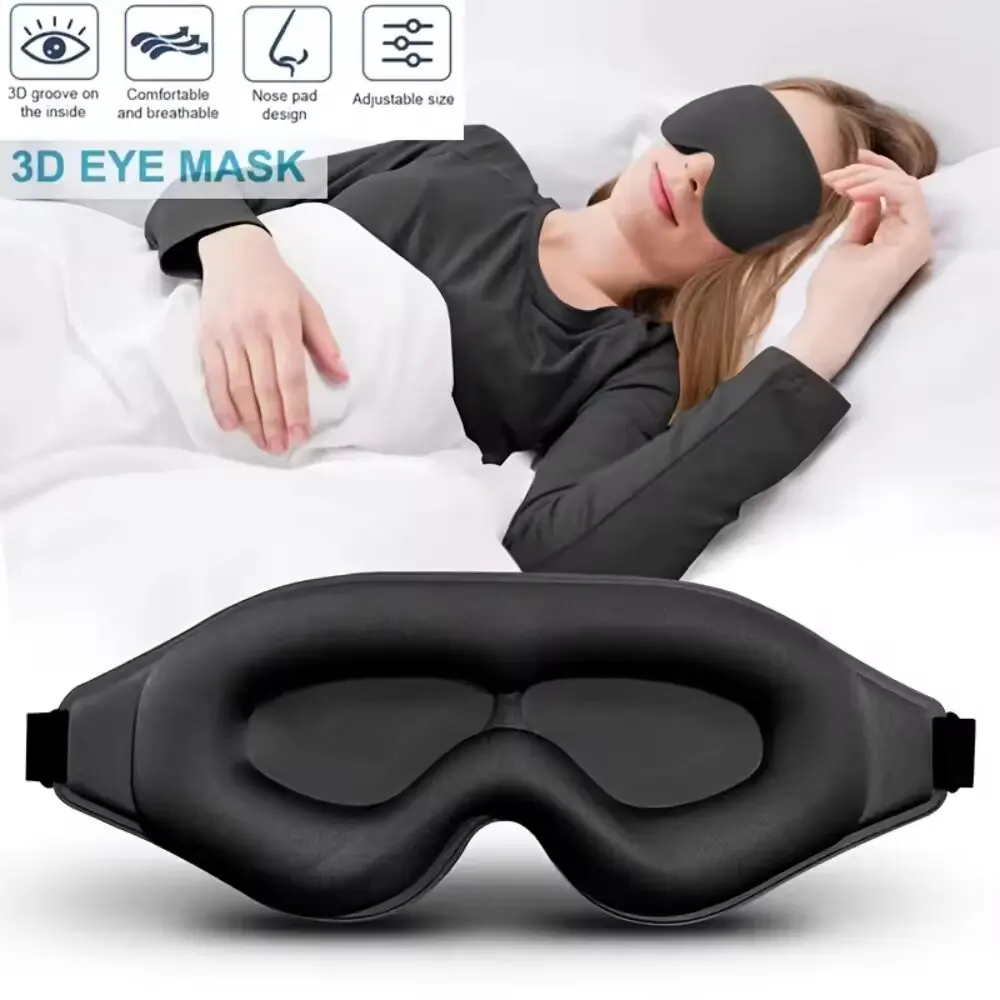 3D Printing Mask - 3D Göz Maskesi, Burun Pediyle Konforlu