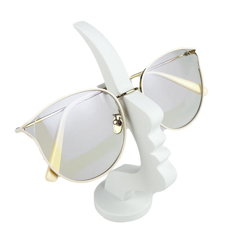 3D Printing Glasses Frames - Modern minimalist soyut yüz görünümü gözlük
