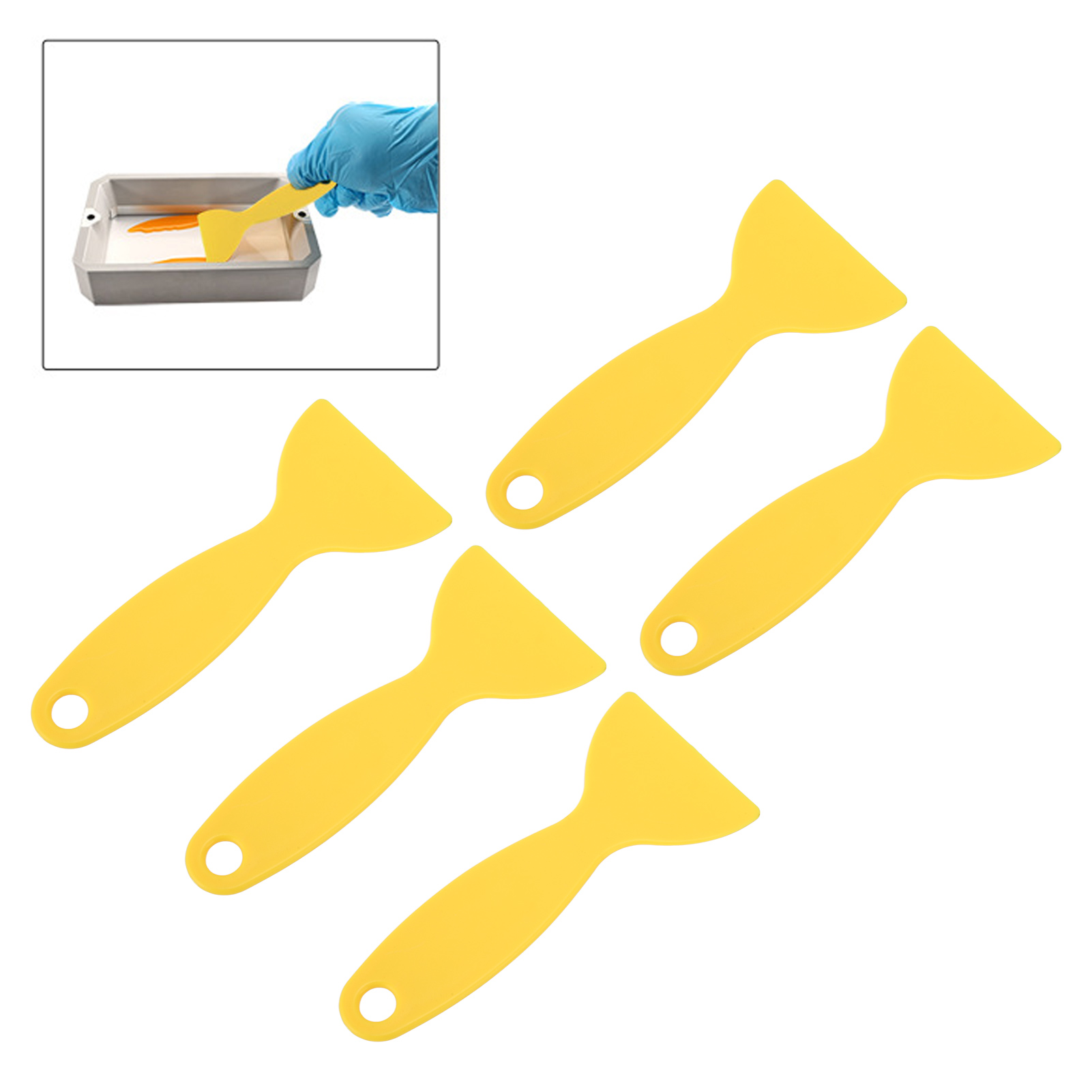 Print Removal Spatula - 5 adet 3D Yazıcı Spatula Esnek