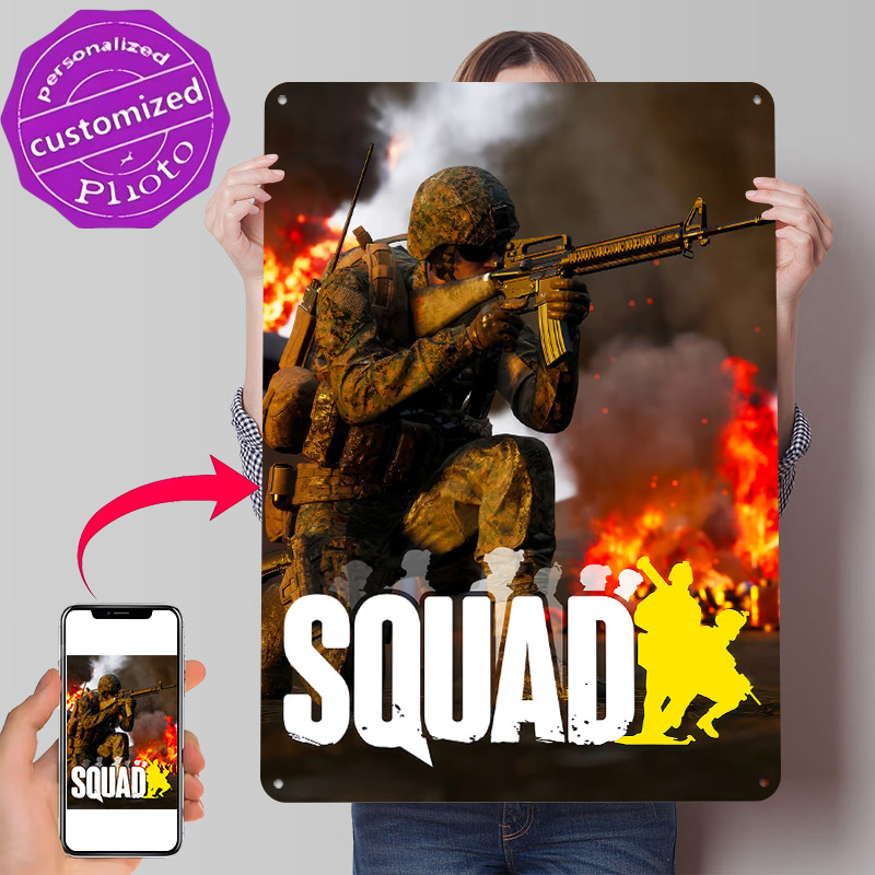 3D Printing Videos - Squad Video Oyunu Kapak Resmi Posteri