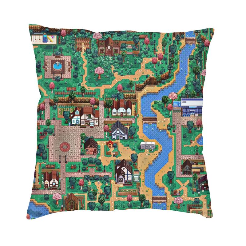 3D Printing Videos - Stardew Valley Kasaba Haritası Kırlent Kılıfı