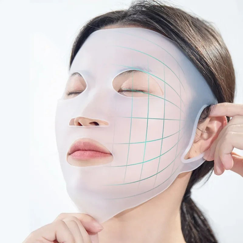 3D Printing Mask - 3D Silikon Maske Yüz Kadın Cilt