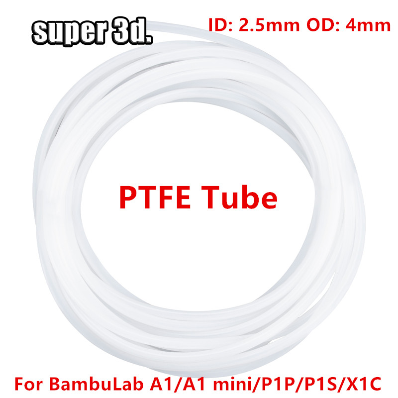 3D Printing Bambu Lab - 1/2/50M Bambu Lab PTFE Tüp ID