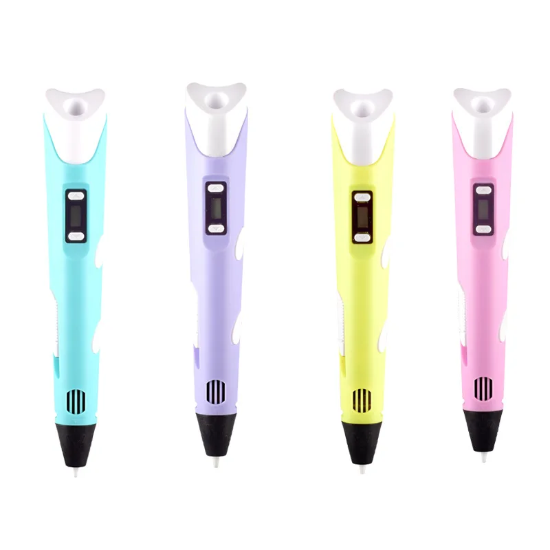 3D Printing Pen For Kids - 3D Kalem DIY Çizim Kalemleri LCD