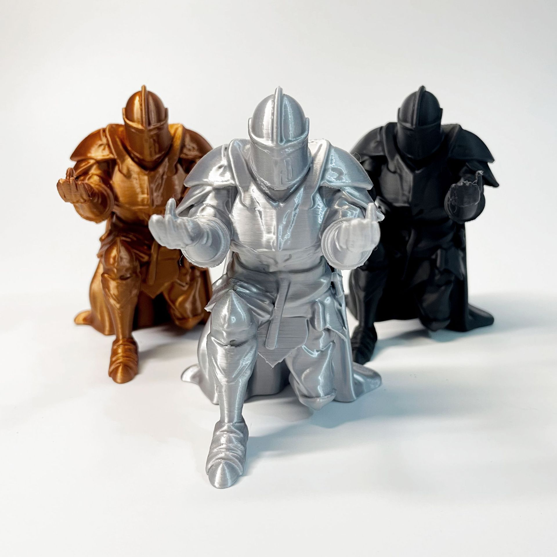 3D Printing Knight Armor - 3D baskılı yönetici şövalye kalemlik zırh