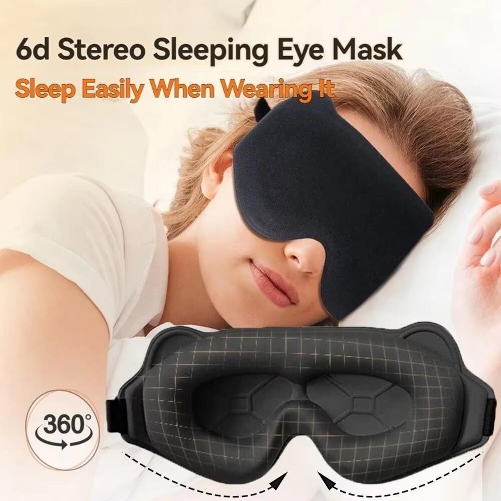 3D Printing Mask - Yeni 3D Uyku Göz Maskesi Stereoskopik