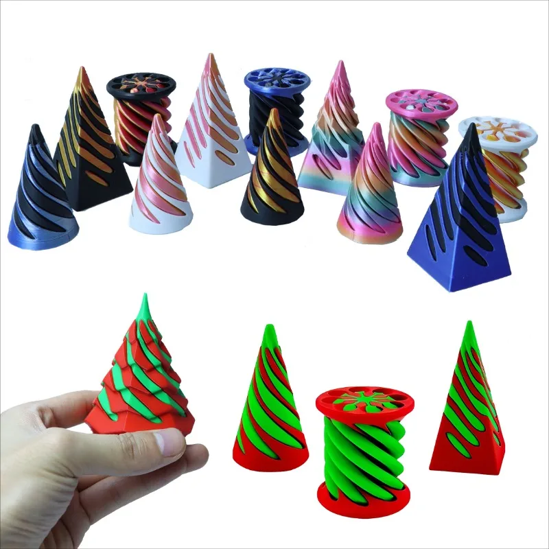 3D Printing Technology - Spiral Koni 3D Baskılı Yüksek Geçişli