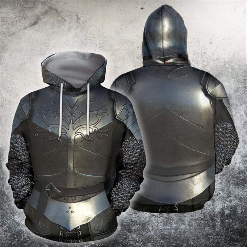 3D Printing Knight Armor - 3D tüm baskılı şövalye ortaçağ zırh