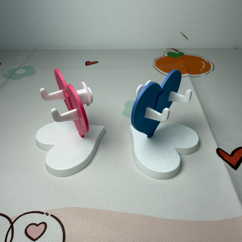 3D Printing Glasses Frames - 1 adet 3D baskılı kalp şeklinde