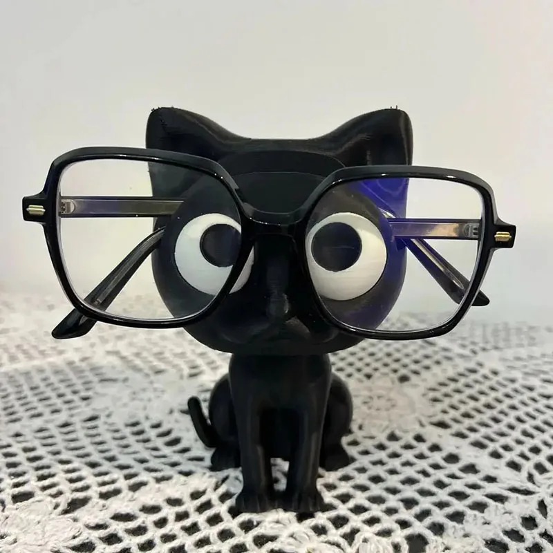 3D Printing Glasses Frames - 1 adet Sevimli Kedi Şekilli 3D