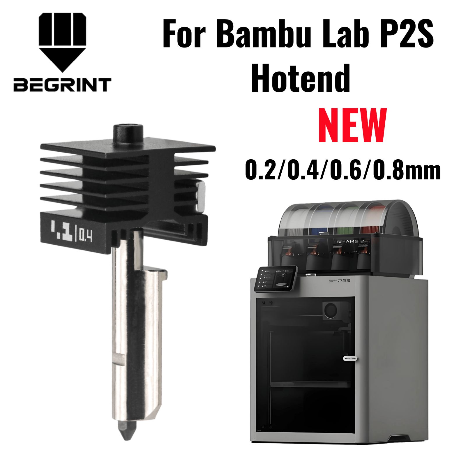 3D Printing Bambu Lab - Bambu Lab P2S X2D için Yükseltilmiş