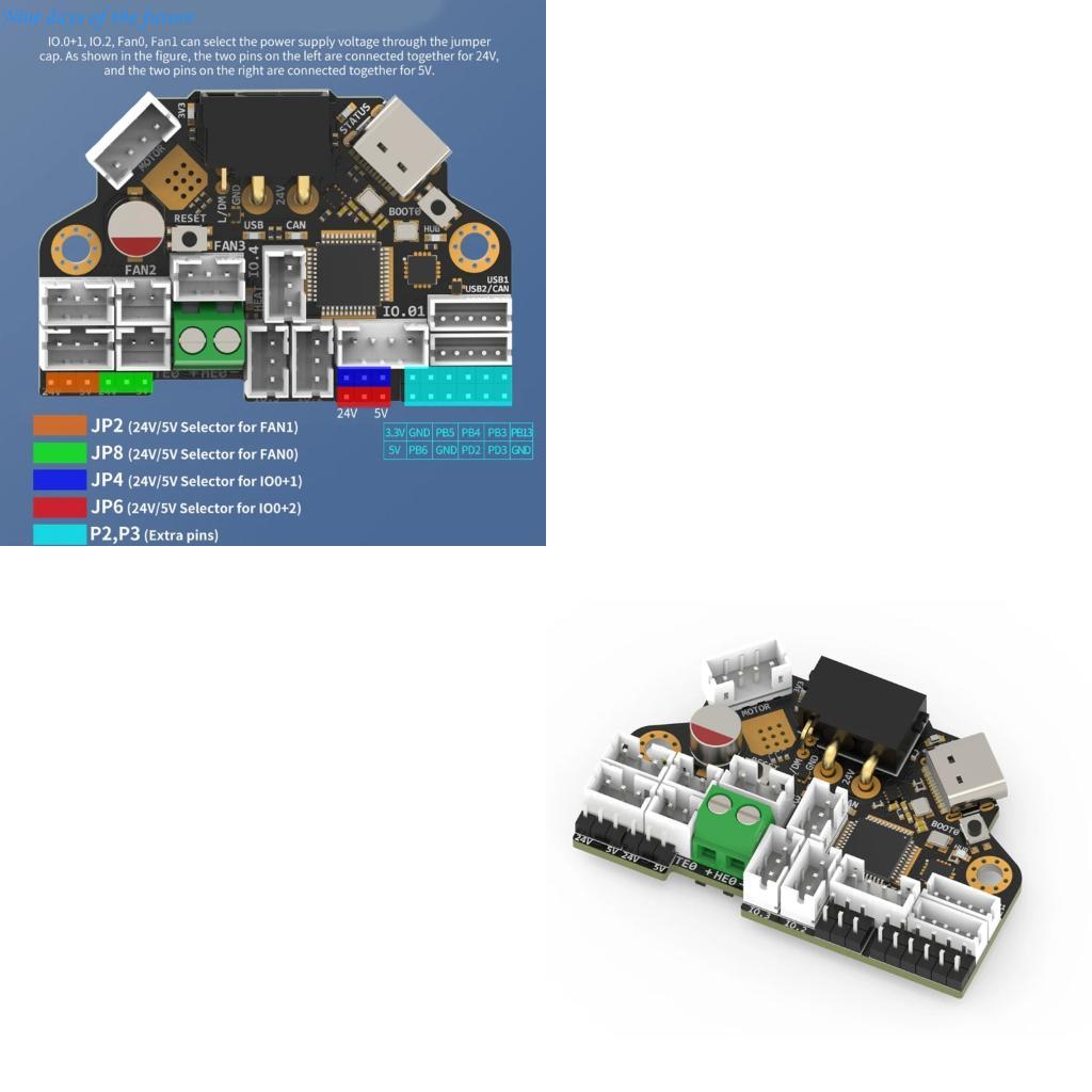3D Printing Klipper - TMC2209 ve iki iletişim seçeneği E65a