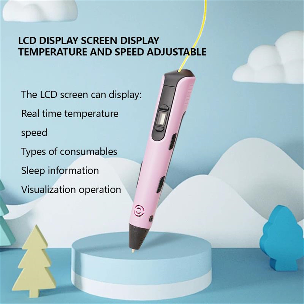 Yeni 3D Baskı Kalemi 1.75mm PL - 3D Printing Pen For Kids incelemesi ve fiyatı
