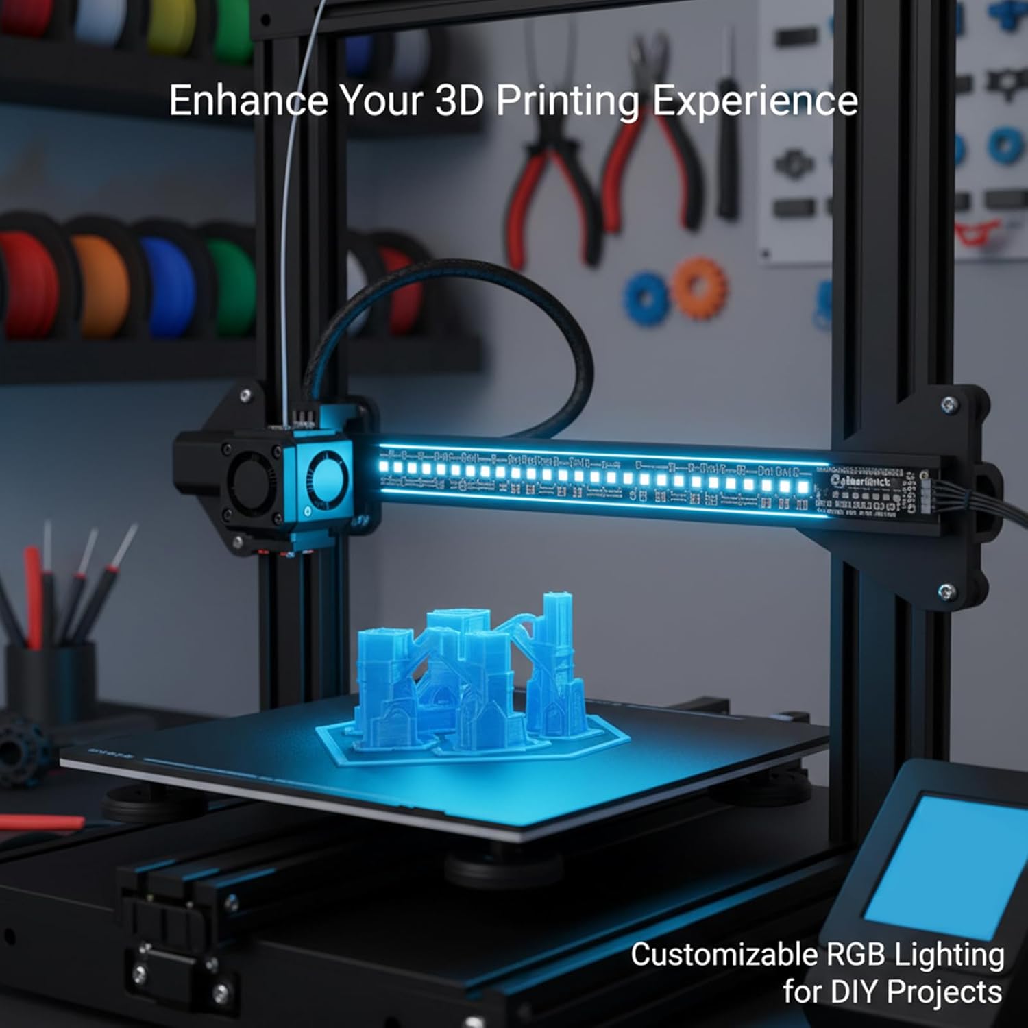 Bambulab CyberBrick WS2812 RGB - 3D Printing Bambu Lab incelemesi ve fiyatı