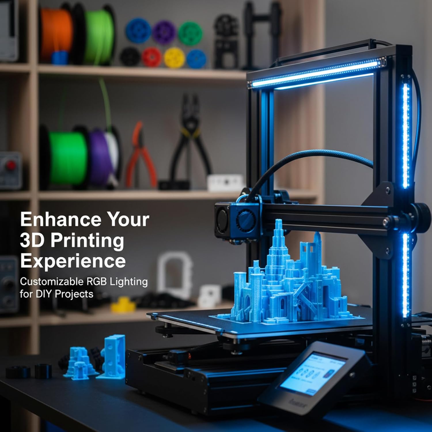 Bambulab CyberBrick WS2812 RGB - 3D Printing Bambu Lab incelemesi ve fiyatı
