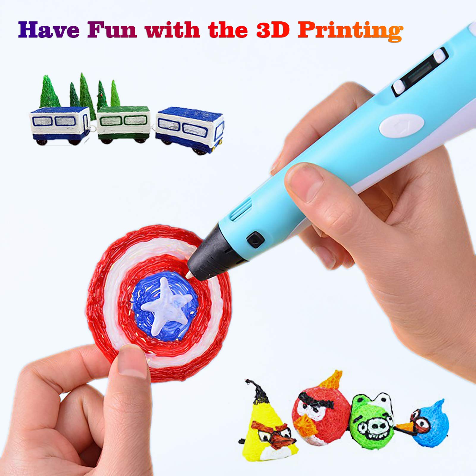 40/32/30 Renk PLA Filament 3D  - 3D Printing Pen For Kids incelemesi ve fiyatı