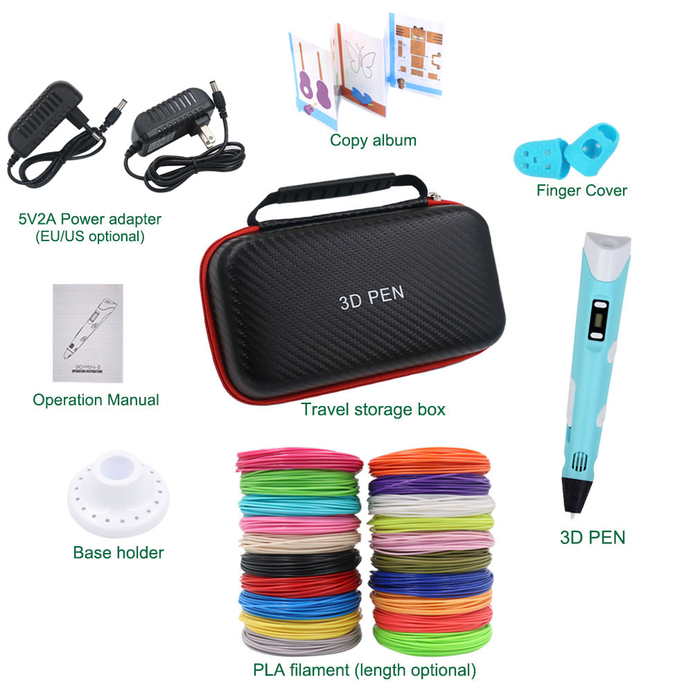 Tuhaf 3D Baskı Kalem Seti LCD  - 3D Printing Pen For Kids incelemesi ve fiyatı