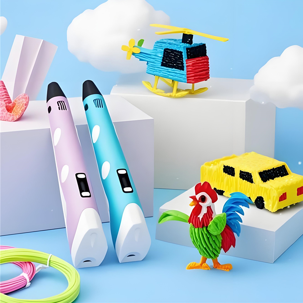 3D Kalem LCD Ekranlı Uyumlu PL - 3D Printing Pen For Kids incelemesi ve fiyatı
