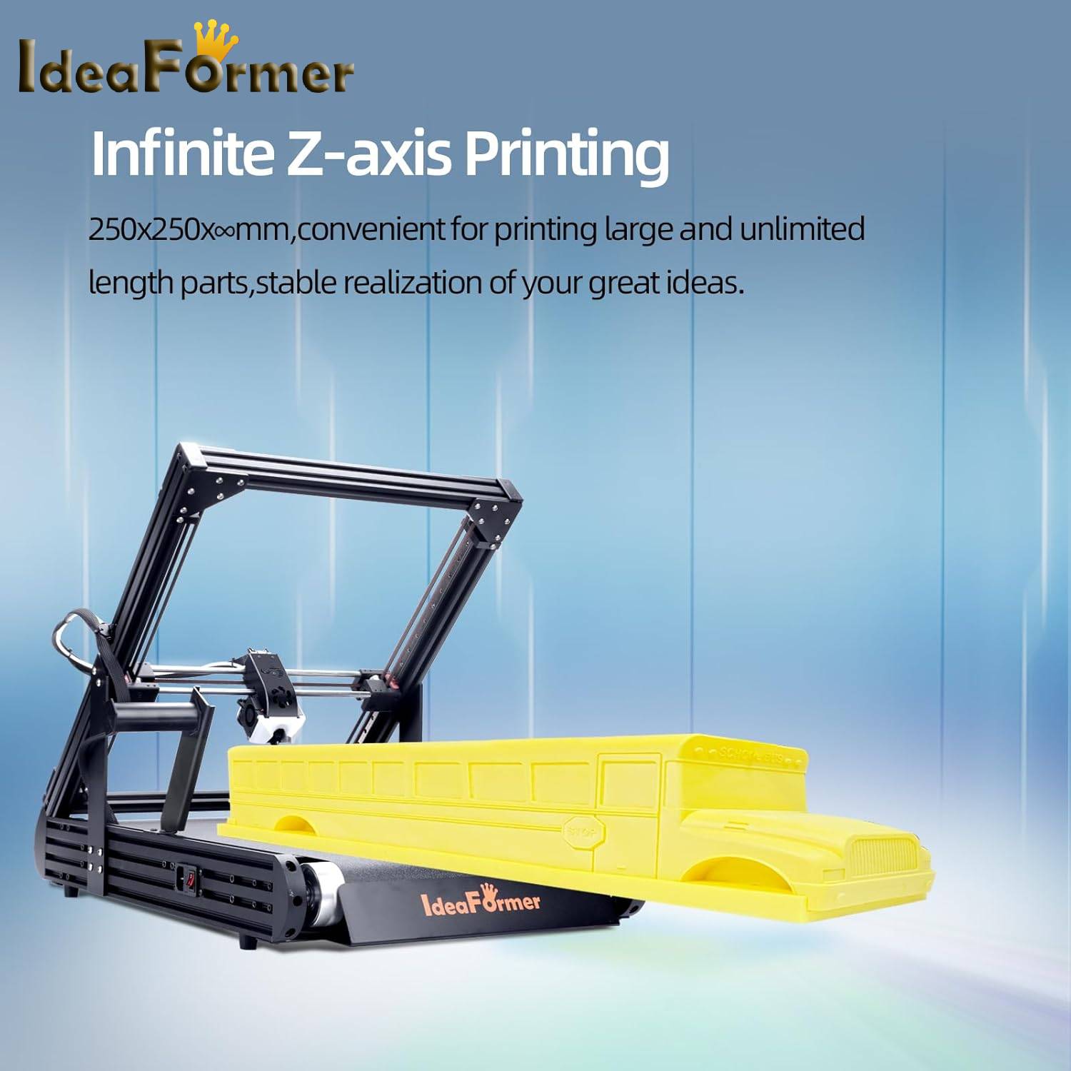 IdeaFormer IR3 V2 Konveyör Ban - 3D Printing Z Axis incelemesi ve fiyatı