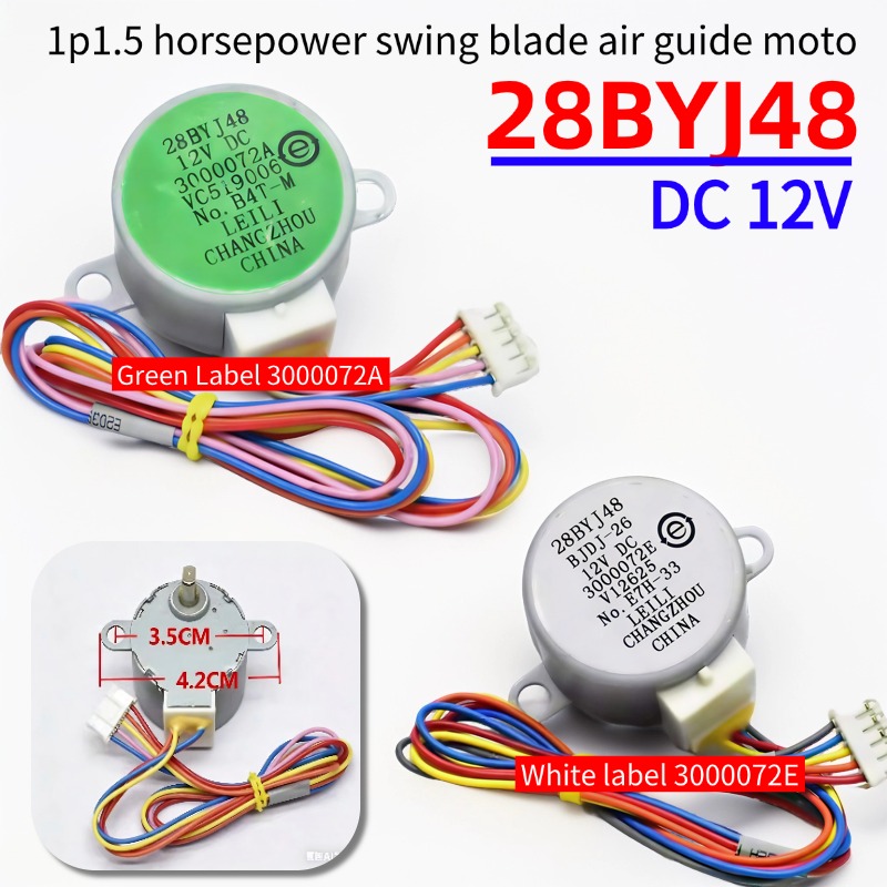DC 12V 28BYJ48 Klima için Step - Stepper Motor incelemesi ve fiyatı