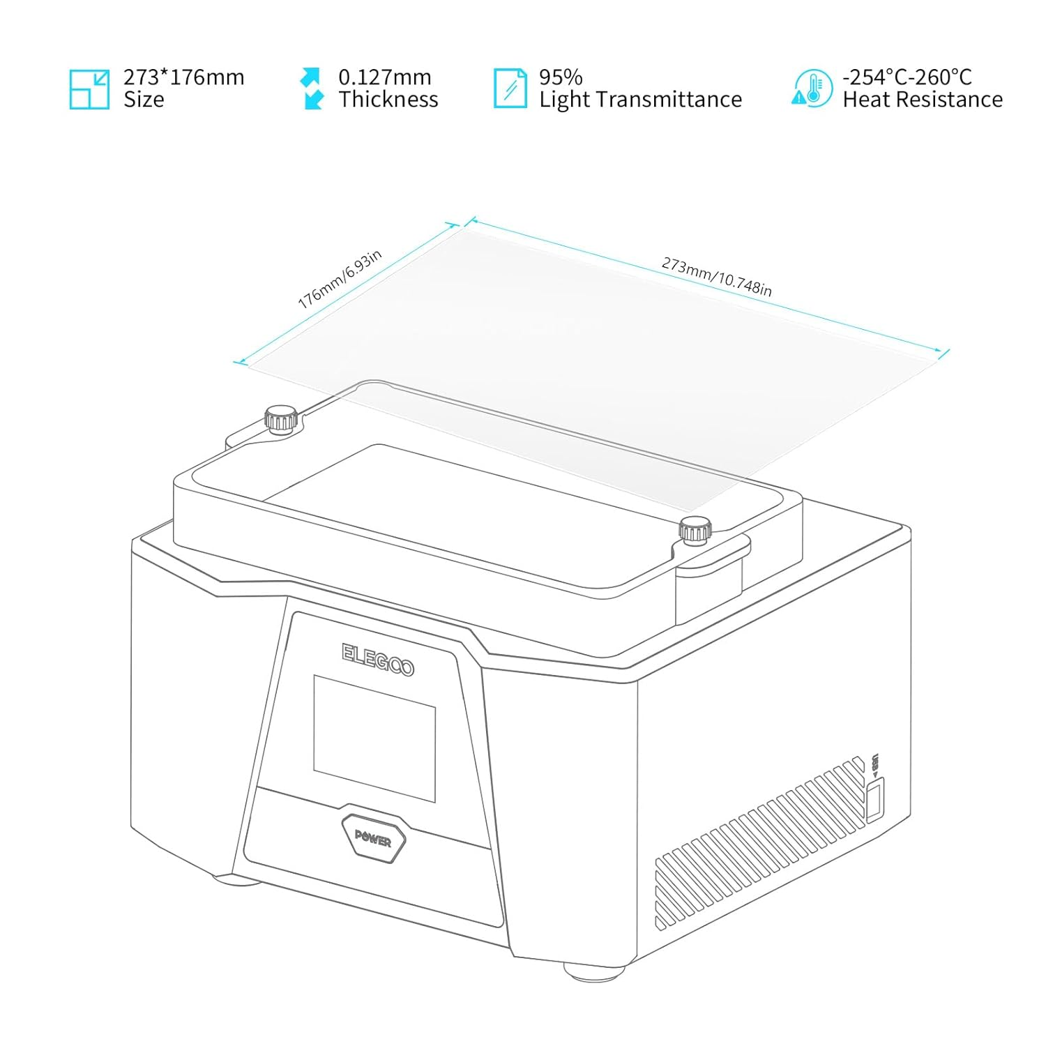 ELEGOO PFA Serbest Bırakma Fil - 3D Printing Elegoo incelemesi ve fiyatı