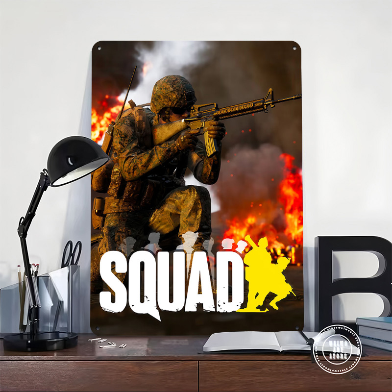 Squad Video Oyunu Kapak Resmi  - 3D Printing Videos incelemesi ve fiyatı