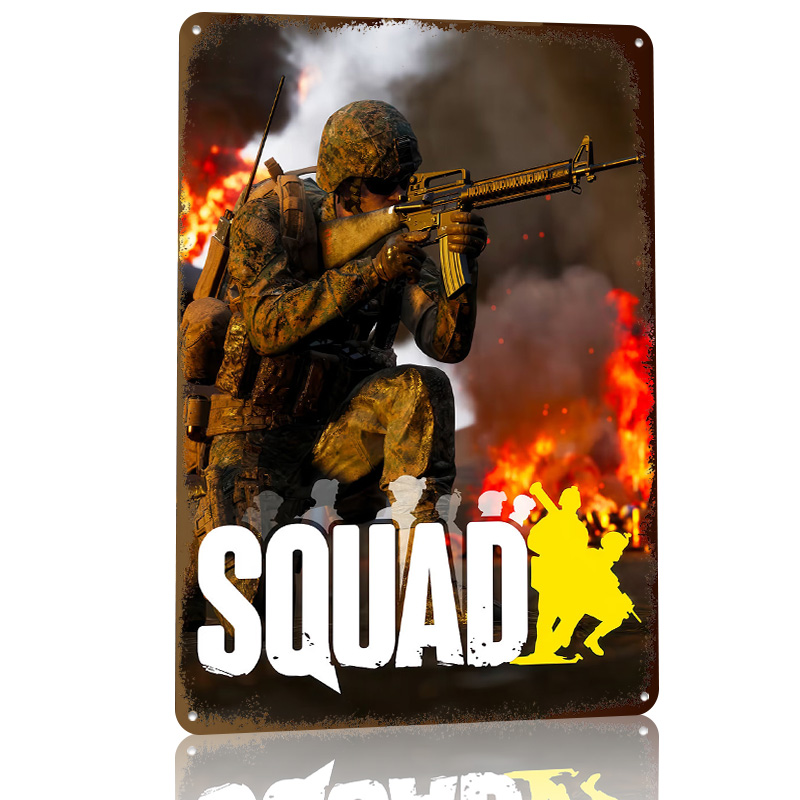 Squad Video Oyunu Kapak Resmi  - 3D Printing Videos incelemesi ve fiyatı