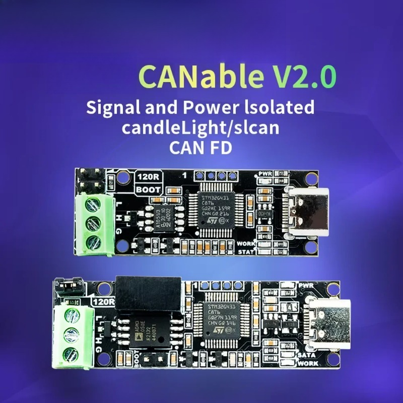 CANable V2.0 USB'den CAN Bus A - 3D Printing Klipper incelemesi ve fiyatı