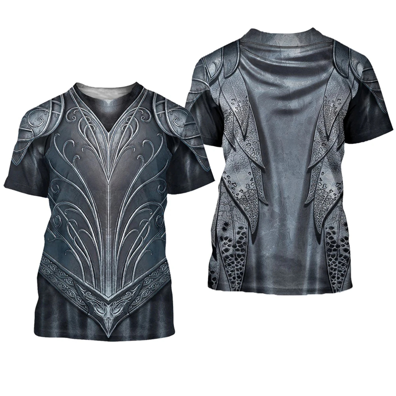 Knights Templar grafik erkek t - 3D Printing Knight Armor incelemesi ve fiyatı