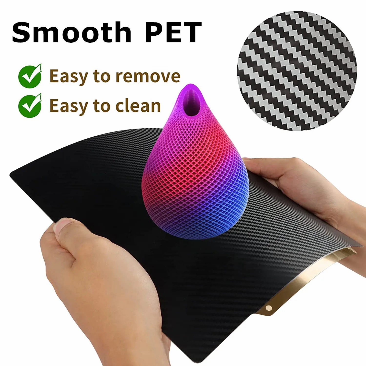 Çift taraflı PET + PEI bahar ç - 3D Printer Bed Spring incelemesi ve fiyatı