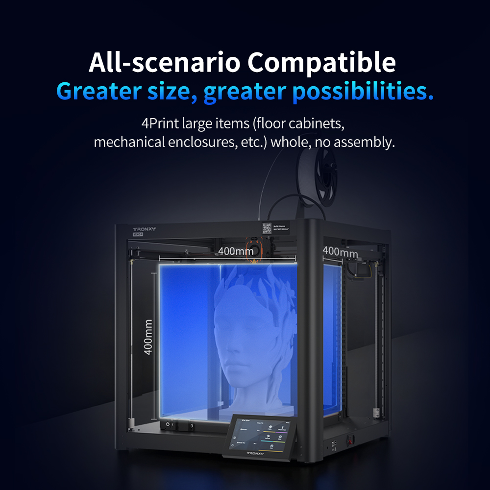 Tronxy VEHO 4 Yüksek Hızlı 3D  - 3D Printing Klipper incelemesi ve fiyatı