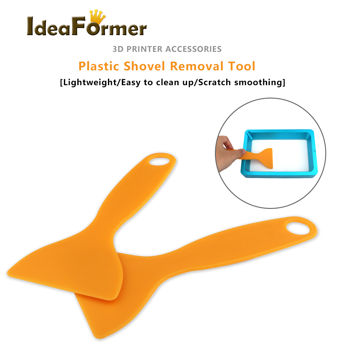 3 adet SLA DLP Temizleme Aracı - Print Removal Spatula incelemesi ve fiyatı
