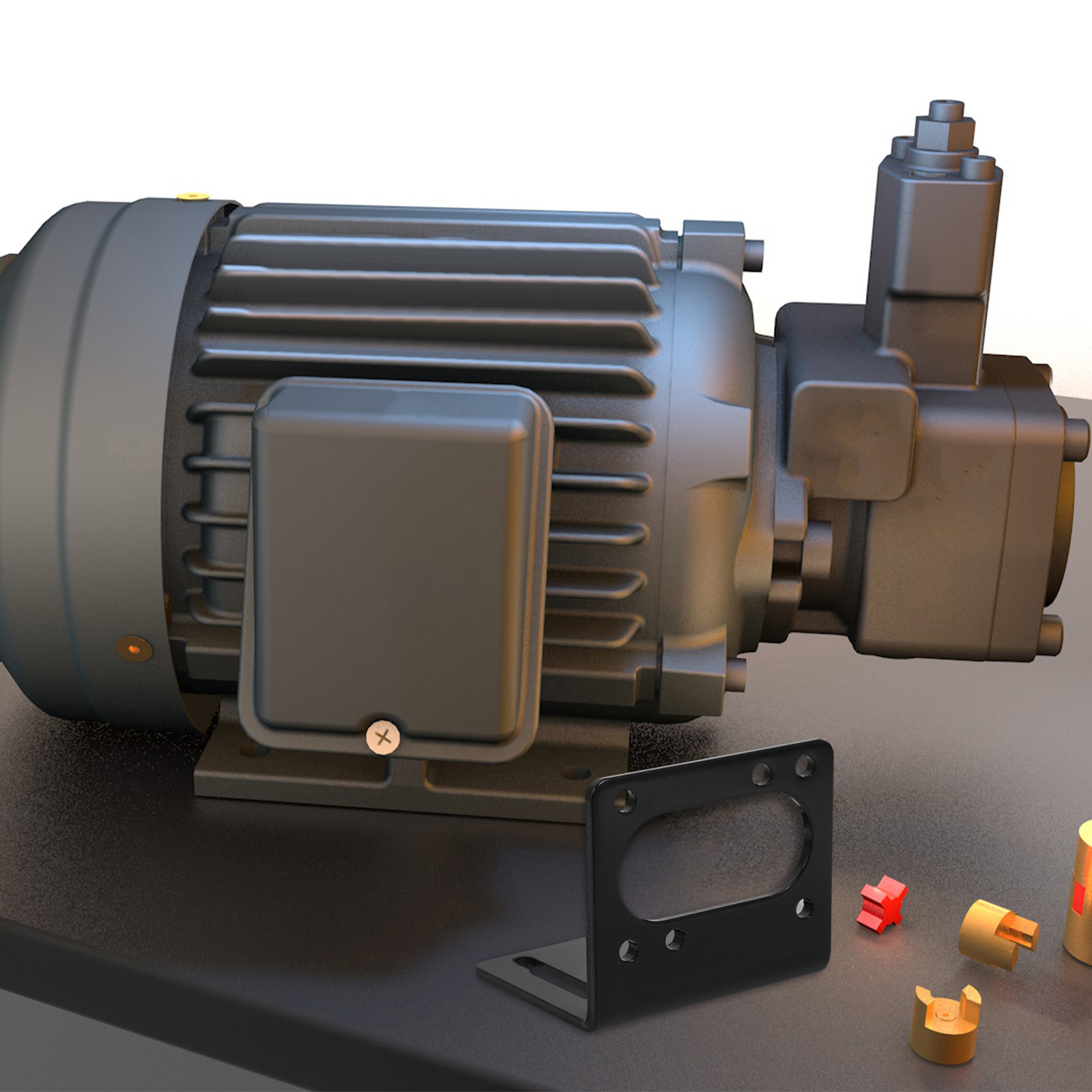 Çelik Dişli Motor Montaj Brake - Stepper Motor incelemesi ve fiyatı