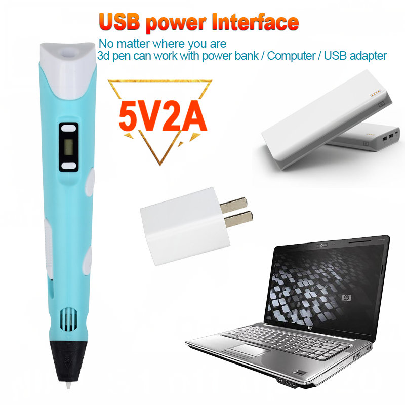 Elektronik 3D Baskı Kalem LED  - 3D Printing Pen For Kids incelemesi ve fiyatı