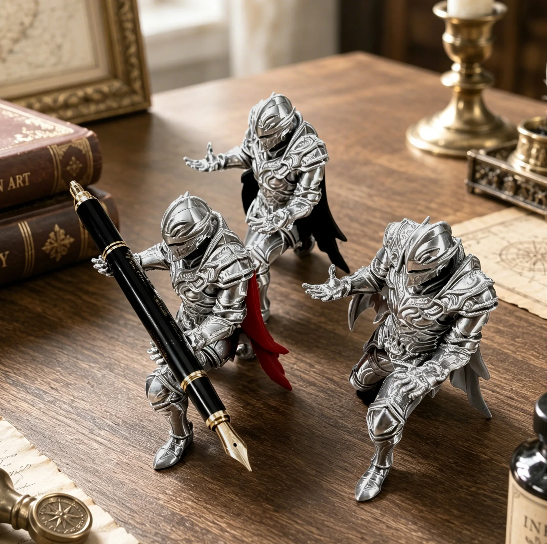 3D baskılı kara şövalye kaleml - 3D Printing Knight Armor incelemesi ve fiyatı