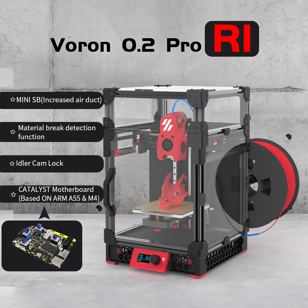 Toaiot Voron V0.2 Pro R1 CoreX - 3D Printing Klipper incelemesi ve fiyatı