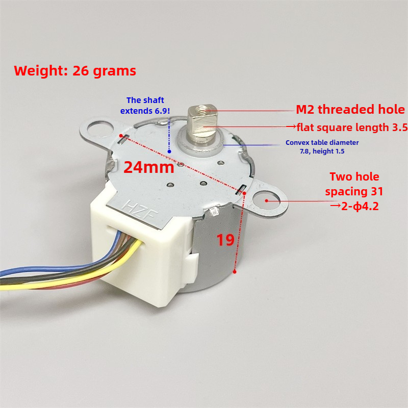 24BYJ48 DC 5 V Step Motor Çift - Stepper Motor incelemesi ve fiyatı