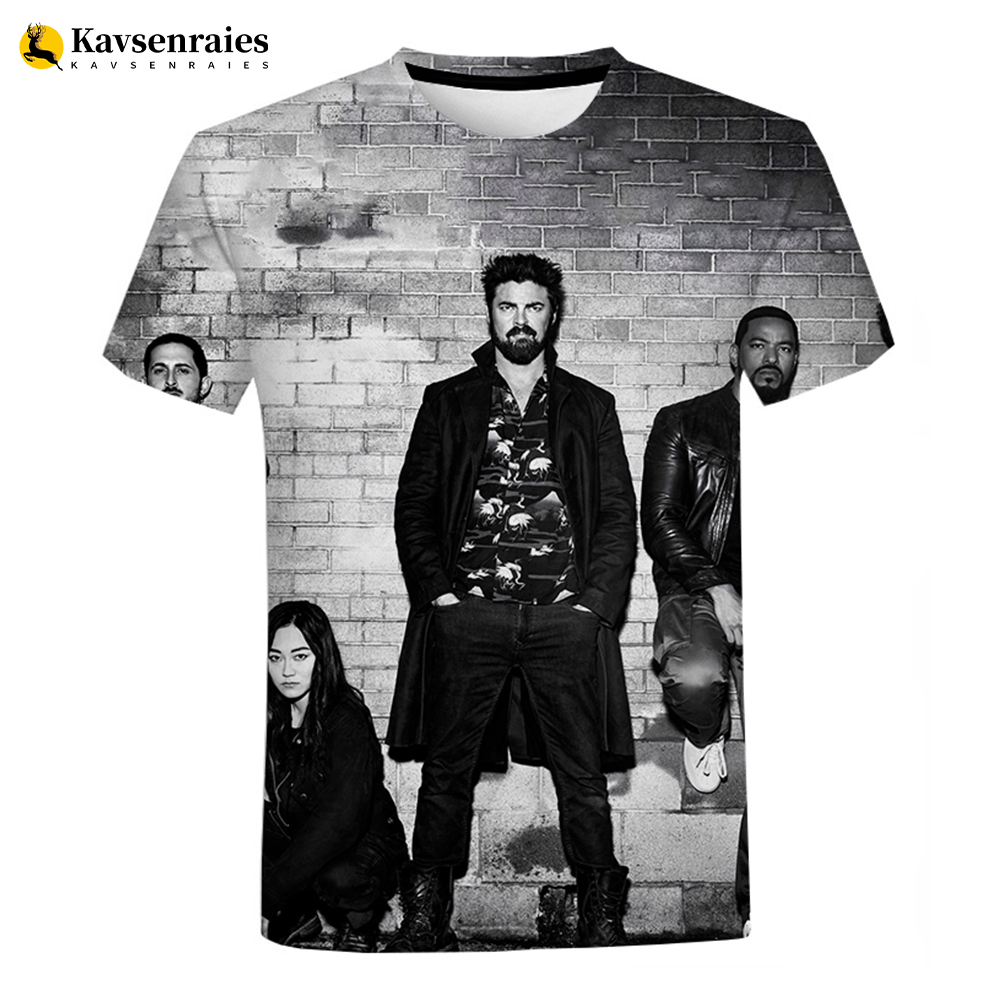 TV serisi Boys 3D T Shirt 2022 - 3D Printing Online incelemesi ve fiyatı