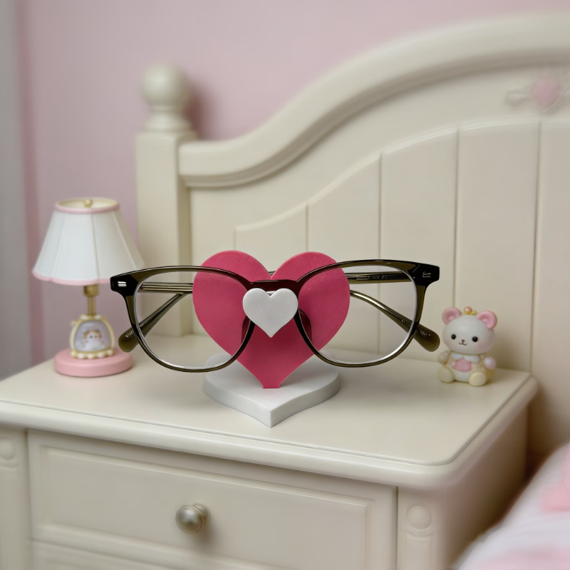 1 adet 3D baskılı kalp şeklind - 3D Printing Glasses Frames incelemesi ve fiyatı