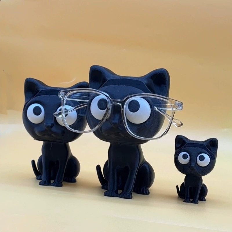 1 adet Sevimli Kedi Şekilli 3D - 3D Printing Glasses Frames incelemesi ve fiyatı