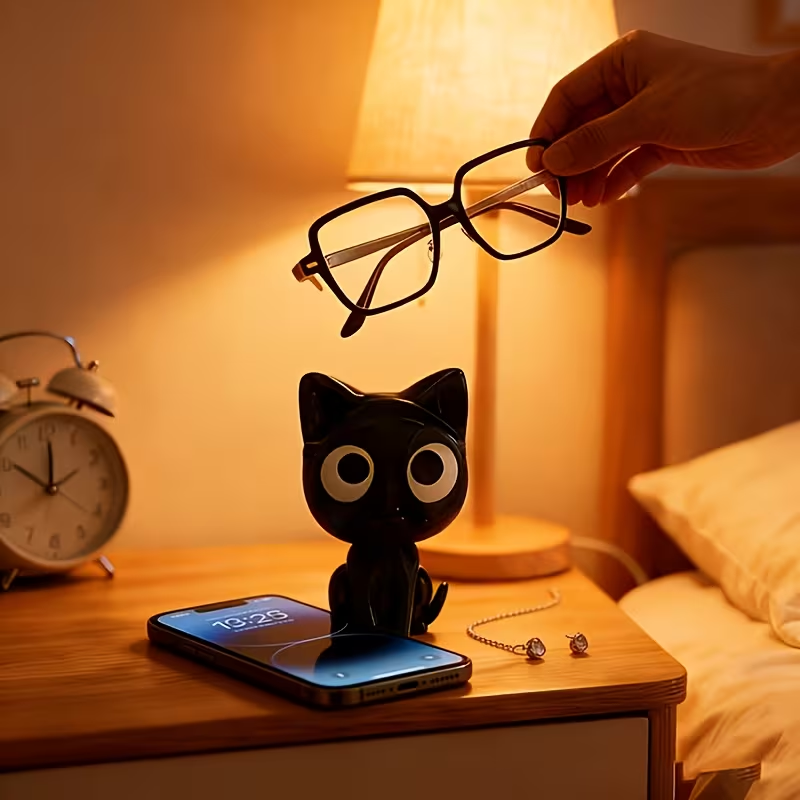 1 adet Sevimli Kedi Şekilli 3D - 3D Printing Glasses Frames incelemesi ve fiyatı