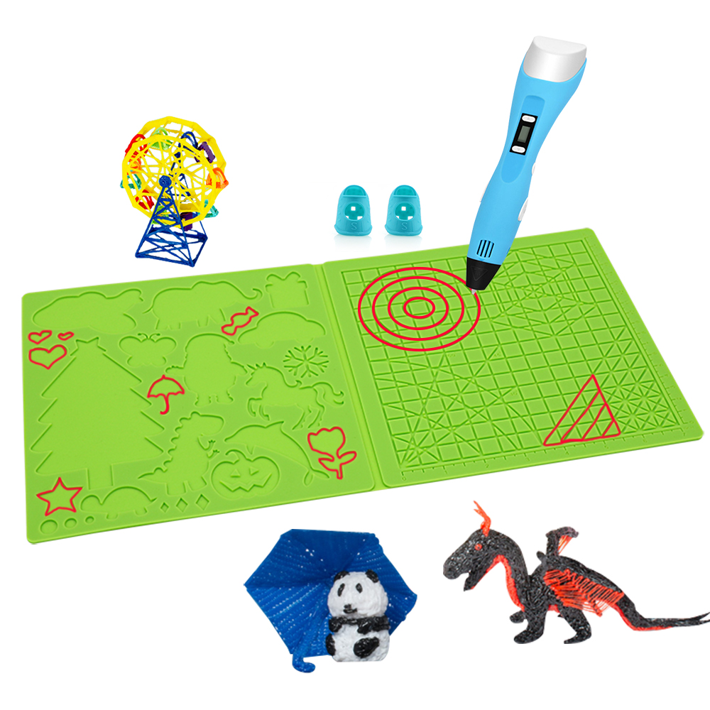 3D Baskı Kalem Silikon Ped Tem - 3D Printing Pen For Kids incelemesi ve fiyatı