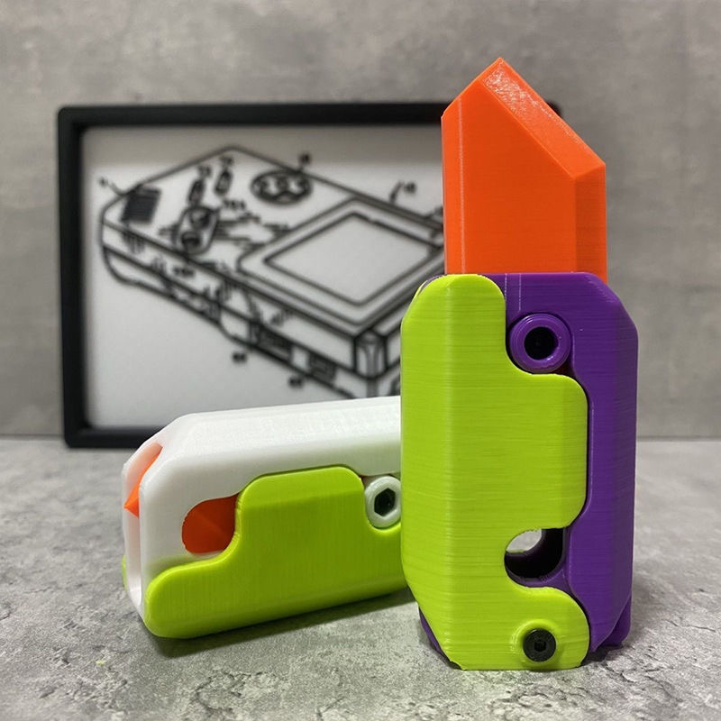 Yeni Bıçak Fidget Oyuncak 3D B - 3D Printing Technology incelemesi ve fiyatı
