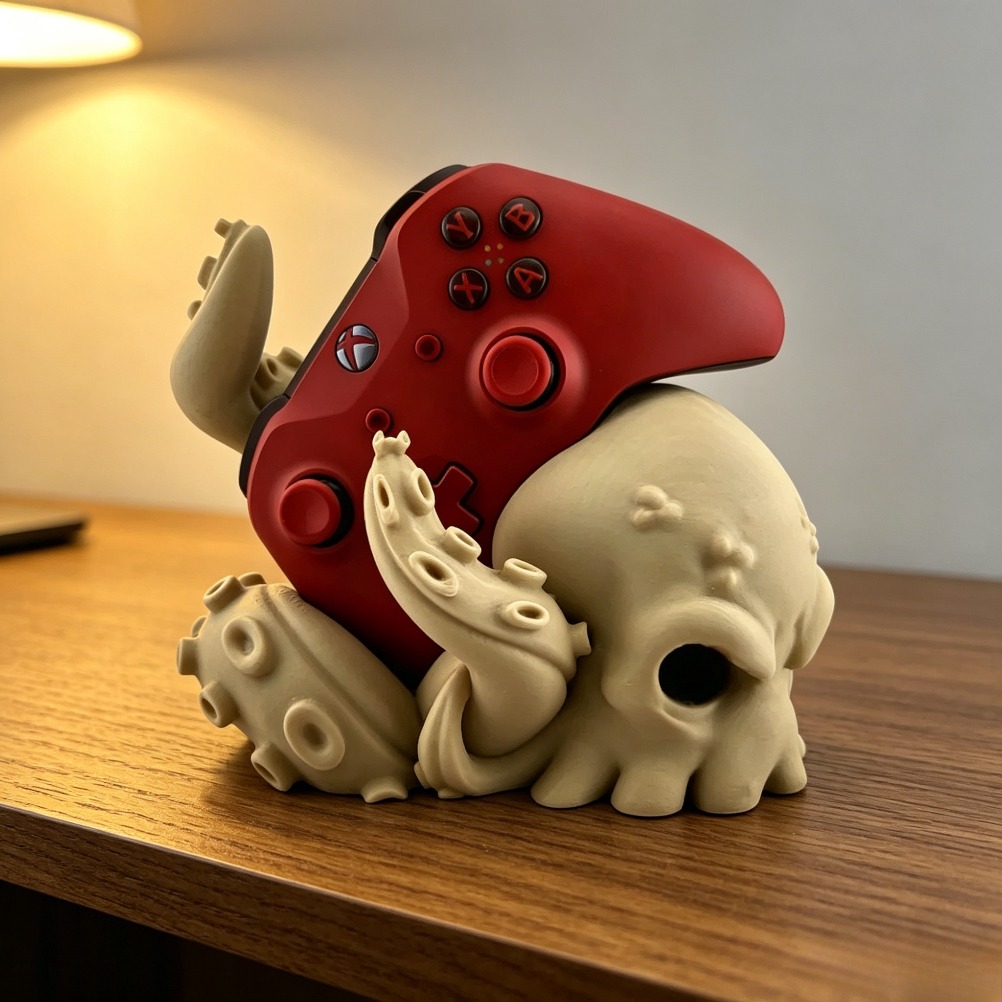 3D Baskılı Ahtapot Kol Kontrol - 3D Printing Xbox Controller Holder incelemesi ve fiyatı