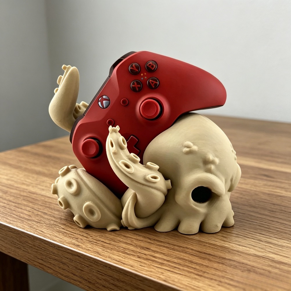 3D Baskılı Ahtapot Kol Kontrol - 3D Printing Xbox Controller Holder incelemesi ve fiyatı