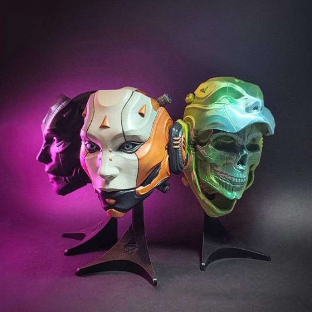 Özel İşlenmiş 3D Baskılı Maske - 3D Printing Mask incelemesi ve fiyatı